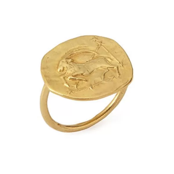 Studio Grun Capricorn Ring 18K Gold Hot