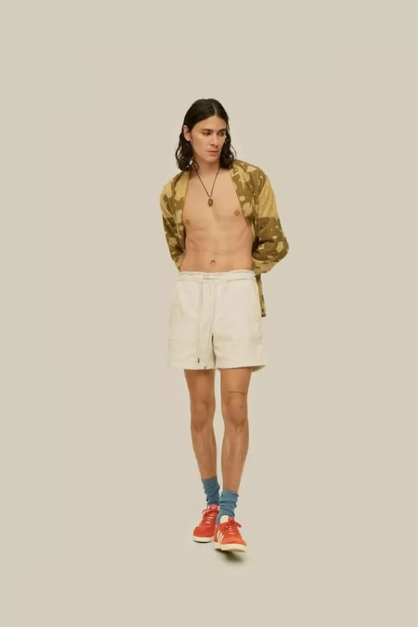 OAS Cream Golconda Terry Shorts Best