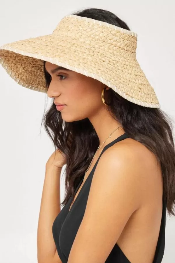 L*Space Del Mar Roll Up Hat | Natural Best Sale