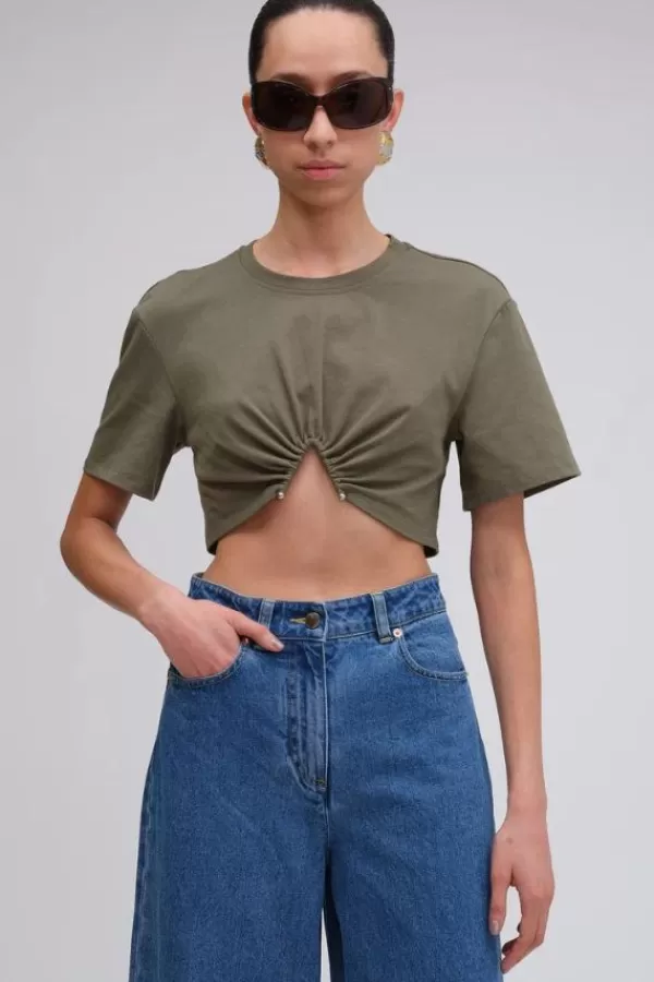 Ronny Kobo Elivra Top | Army Green Best Sale