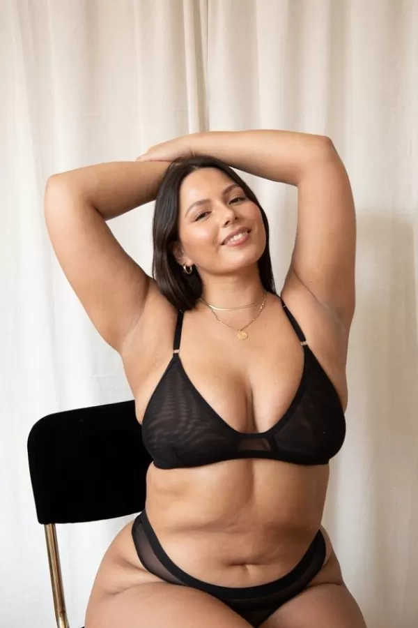 Mary Young Emery Bra Black Shop