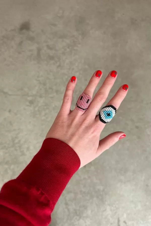 Santa Isla Evil Eye Ring Clearance