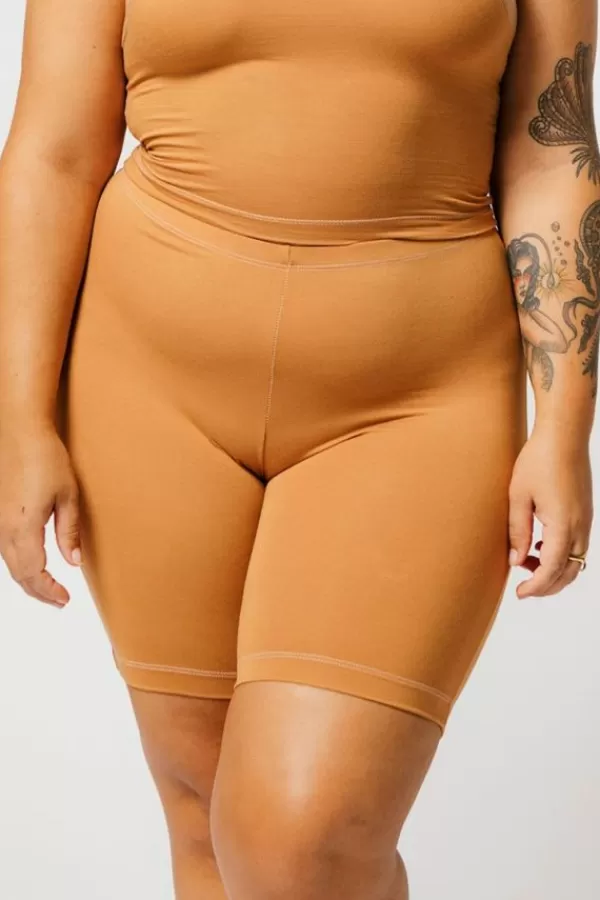 Mary Young Ferris Short Caramel Cheap