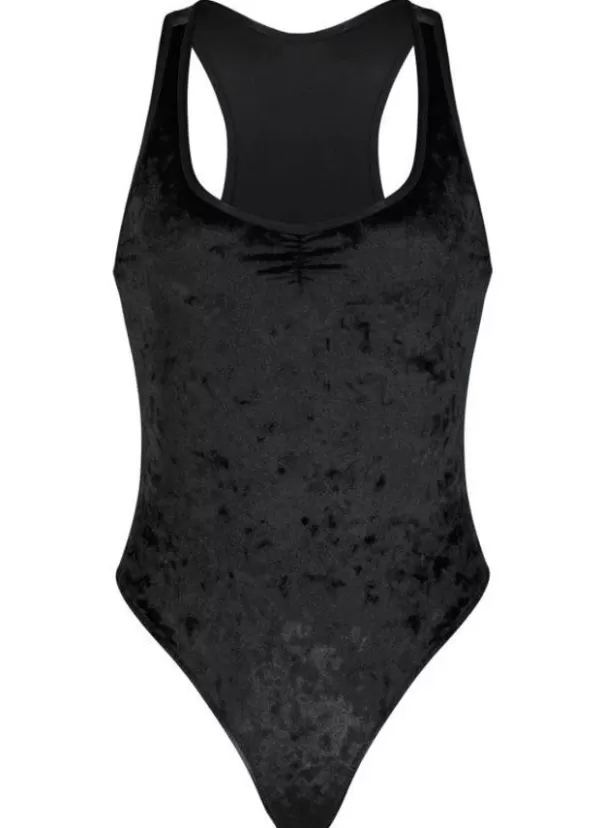 Fortnight X Misfit Studio Racer Bodysuit Black Best Sale