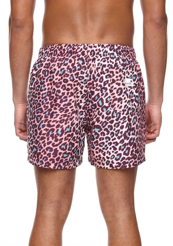 Boardies Leopard Mid Length Swim Shorts Flash Sale