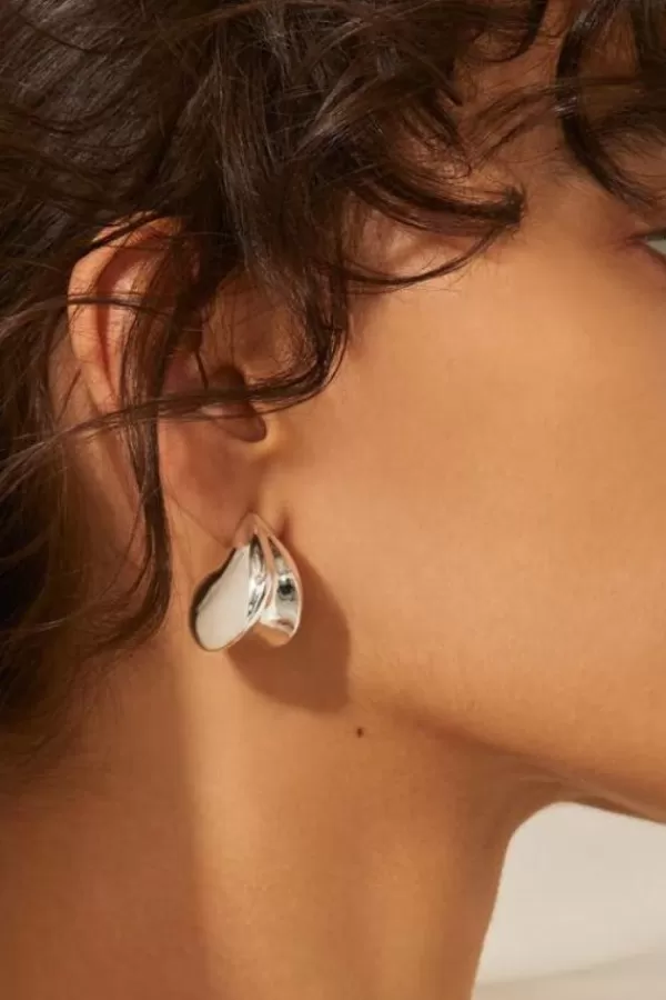 Jenny Bird Nouveaux Puff Earrings | Silver Cheap