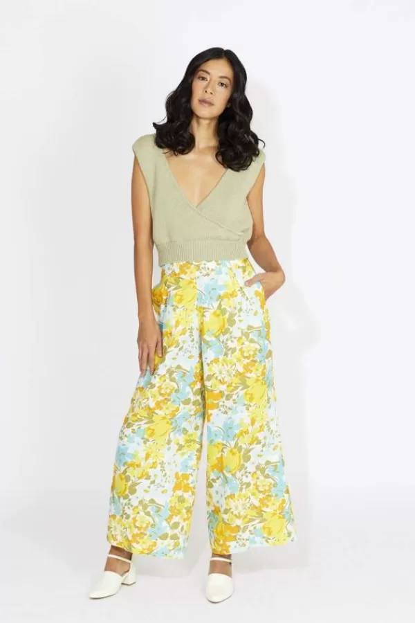 Faithful Opal Wide Leg Pant Annina Floral Fashion