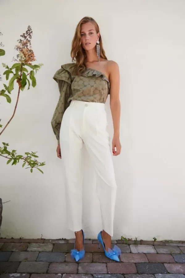 Custommade Pianora Pant | Whisper White Fashion