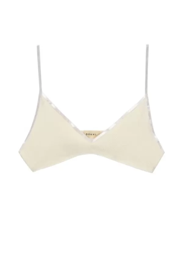 Donni Rib Bralette | Creme New