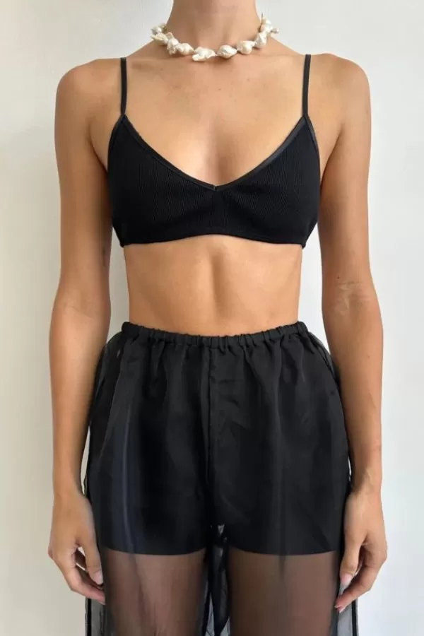 Donni Rib Bralette | Jet Cheap