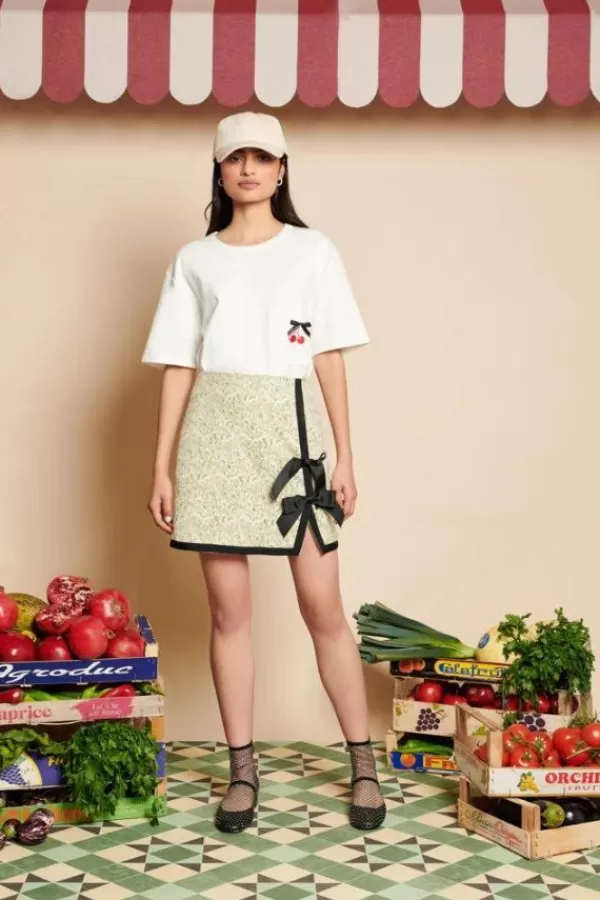 Sister Jane Rory Cherry Embroidery Shirt | Snow White Best