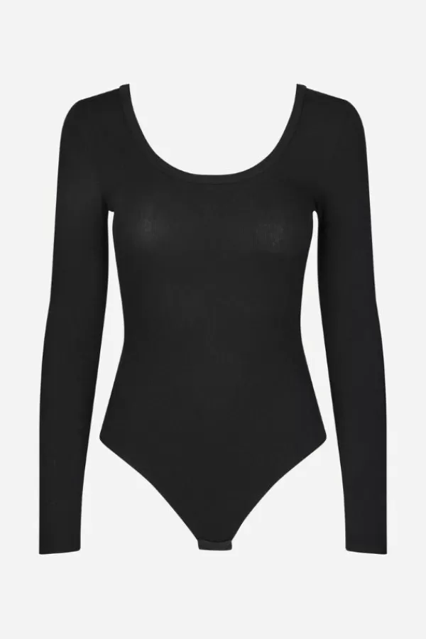 Samsoe Samsoe Sahara Bodysuit | Black Clearance