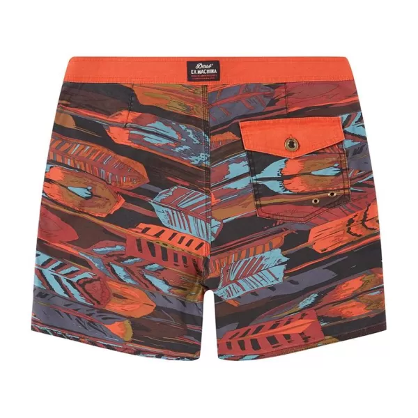 deus The Burroughs 17 Inch Boardshort Multi Leaves Sale